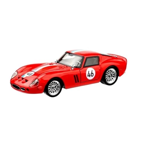 1 32 Für GTO 250Supercar Alloy Modellauto Spielzeugsimulation Sound- Und Licht-Enthusiasten Sammeln Geschenke Für Jungen Druckgussmodelle Motorfahrzeuge(Rot) von DUEVEL
