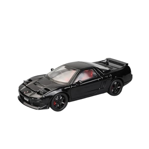 1 32 Für Honda Acura NSX NA1 Sportwagenmodell Aus Legierung Druckgussmodell Aus Legierung Mit Ton Und Lichtern Druckgussmodelle Motorfahrzeuge(Schwarz) von DUEVEL