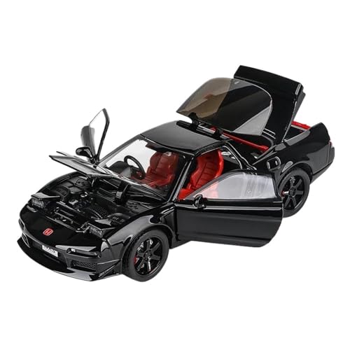 1 32 Für Honda NSX Legierung Sportwagen Diecast Fahrzeuge Metall Rennwagen Sound Und Licht Modell-Enthusiasten-Sammlung Druckgussmodelle Motorfahrzeuge(Schwarz) von DUEVEL