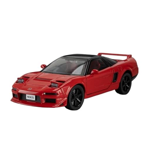 1 32 Für Honda NSX Sportwagen Modell Spielzeug Legierung Diecast Miniatur Hobby Ornamente Druckgussmodelle Motorfahrzeuge(Rot) von DUEVEL
