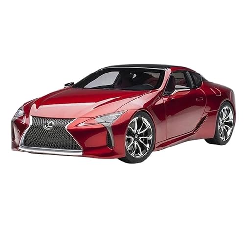 1 32 Für LC500 Alloy Sports Car Model Diecast Toy Racing Vehicle Car Model Sound and Light Collection Druckgussmodelle Motorfahrzeuge(Rot) von DUEVEL