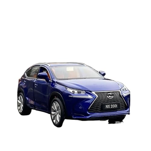 1 32 Für Lexus NX200T SUV Legierung Auto Modell Die-Cast Metal Toy Toy Car Car Model Model Simulation Sound Und Light Toy Druckgussmodelle Motorfahrzeuge(Blau) von DUEVEL