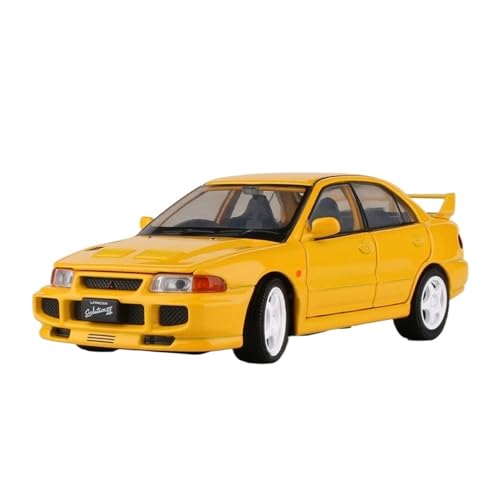 1 32 Für Mitsubishi Lancer Evo X 3 Legierung Automodell Druckguss Metall Rennwagen Spielzeugmodell Simulation Sound Und Licht Sammlung Druckgussmodelle Motorfahrzeuge(Yellow) von DUEVEL