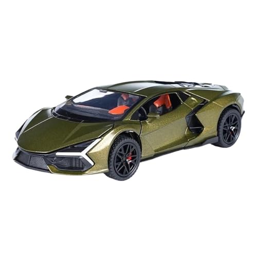 1 32 Für Revuelto Alloy Sports Diecast Metal Racing Vehicles Model Simulation Sound and Light Collection Toy Druckgussmodelle Motorfahrzeuge(Grün) von DUEVEL