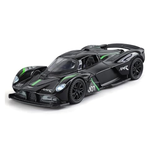 1 32 Für Valkyrie Alloy Sports Car Model Diecast Metal Racing Car Model Simulation Sound and Light Collection Druckgussmodelle Motorfahrzeuge(Blau) von DUEVEL