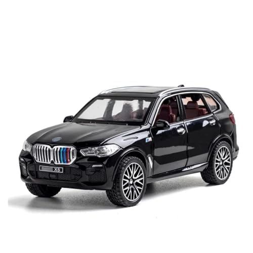 1 32 Für X5 IM Simulation Legierung Spielzeugautos Diecast SUV Auto Modell Kinder Spielzeug Geländewagen Dekorationen Druckgussmodelle Motorfahrzeuge(Schwarz) von DUEVEL