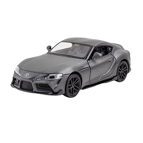 DUEVEL 1 32 Passend Für Toyota Supra Yellow Die Casting Alloy Truck Model Collection Souvenir Display Geburtstagsgeschenk Druckgussmodelle Motorfahrzeuge(D) von DUEVEL