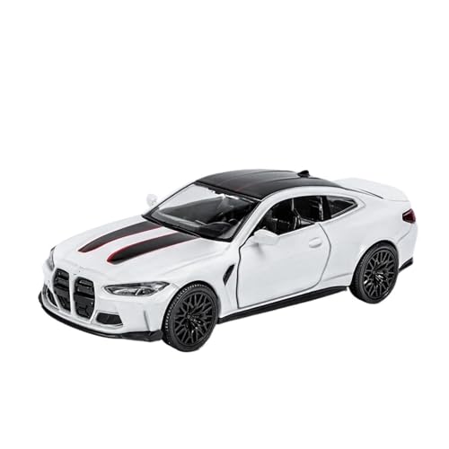 1 36 Für BMW M4 CSL Hohe Simulation Diecast Autos Metall Legierung Modell Auto Spielzeug Sammlung Druckgussmodelle Motorfahrzeuge(White) von DUEVEL