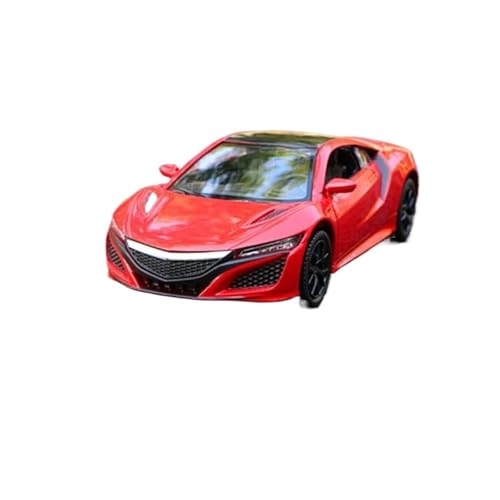 1 36 Für Honda Acura NSX Super Sports Car Collection Modellmaßstab Metalllegierung Diecast Pull Back Toys Druckgussmodelle Motorfahrzeuge(Rot) von DUEVEL