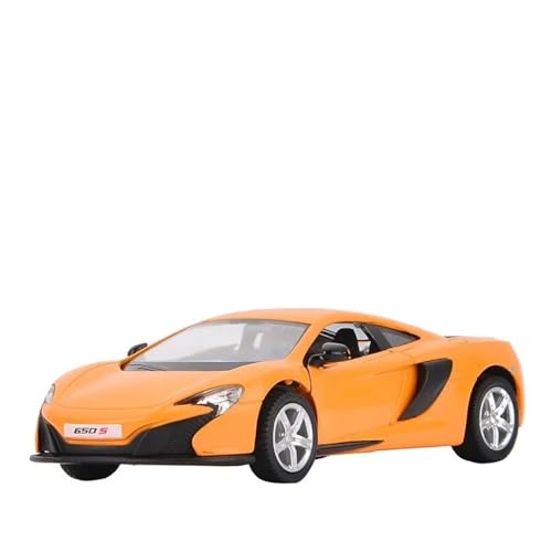 1 36 Für Mclaren 650S Super Sport Familie Weihnachten Simulation Druckguss Spielzeug Fahrzeuge Legierung Auto Modell Druckgussmodelle Motorfahrzeuge(Orange) von DUEVEL