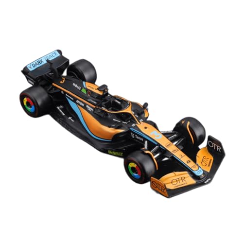 1 43 2022#4 for Lando Norris F1 McLaren MCL36#3 Daniel Ricciardo Alloy Die-cast Car Model Toys Druckgussmodelle Motorfahrzeuge(Taglia unica) von DUEVEL