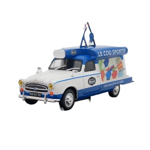 1 43 403 U8 Für Peugeot Van Werbeumbau Auto Legierung Auto Modellbausatz Metall Spielzeugauto Druckgussmodelle Motorfahrzeuge von DUEVEL