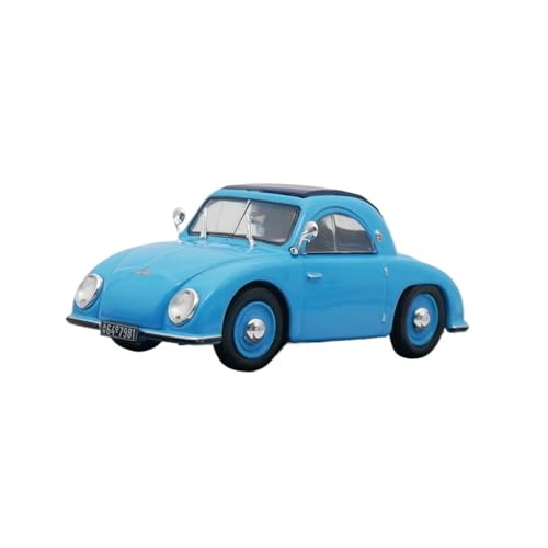 1 43 Champion 400 1951 Für Steampunk Oldtimer Blau Auto Modell Bausatz Metall Spielzeug Auto Maßstab Druckgussmodelle Motorfahrzeuge von DUEVEL