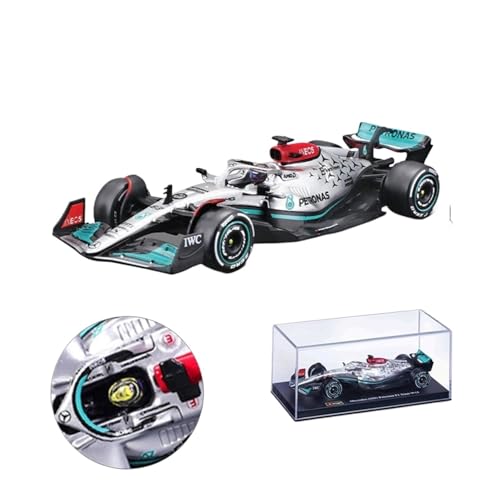 1 43 Für 2022 F1 Mercedes-AMG W13#44 Hamilton #63 Russell Racing Team Diecast Alloy Car Model Series Druckgussmodelle Motorfahrzeuge(13) von DUEVEL