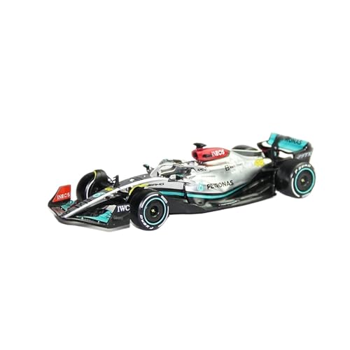 1 43 Für 2022 F1 Mercedes-AMG W13#44 Hamilton #63 Russell Racing Team Diecast Alloy Car Model Series Druckgussmodelle Motorfahrzeuge(Taglia unica) von DUEVEL