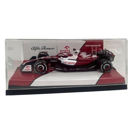 1 43 Für Alfa Romeo C42 Formel Modell F1 Rennwagen Simulation Legierung Auto Modell Zhou Guangyu Druckgussmodelle Motorfahrzeuge(Taglia unica) von DUEVEL