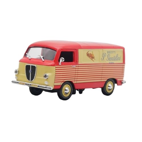 1 43 Für Ancia Jolly 1962 Van Werbeauto Legierung Auto Modellbausatz Spielzeugauto Geschenk Hobby Sammlung Druckgussmodelle Motorfahrzeuge von DUEVEL