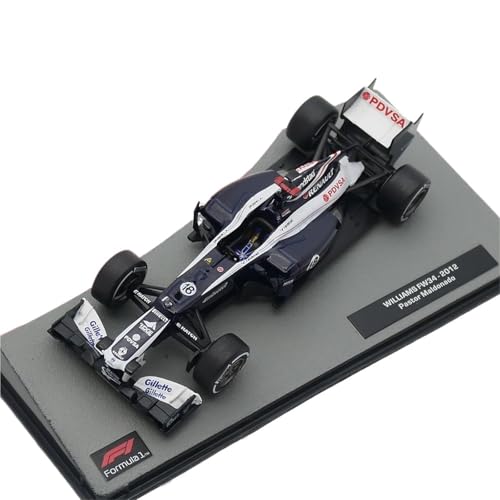 1 43 Für F1 Racing Williams FW34 2012 Pastor Maldonado Legierung Auto Modelle Kit Geschenk Hobby Druckgussmodelle Motorfahrzeuge von DUEVEL