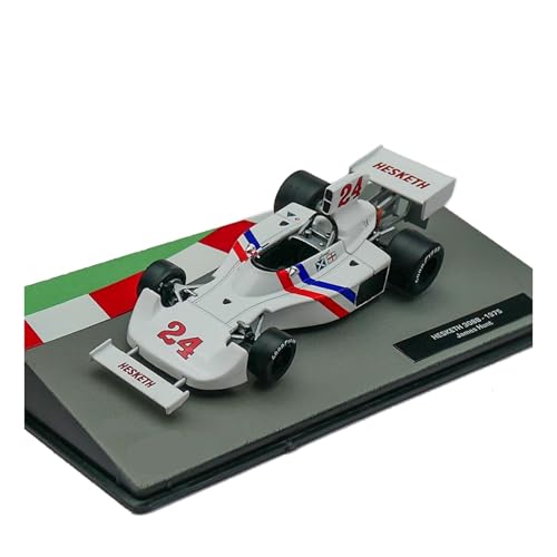 1 43 Für F1-Rennwagen, Automodell Aus Legierung, Spielzeugauto, Hesketh 308B 1975, James Hunt, Automodellbausatz Aus Legierung Druckgussmodelle Motorfahrzeuge von DUEVEL