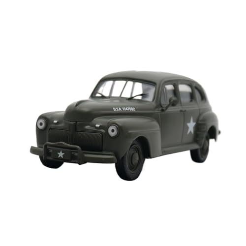 1 43 Für Fordor Sedan WWII US Army Staff Car Legierung Fahrzeugmodelle Kits Sammlerstücke Metall Spielzeugfahrzeuge C Druckgussmodelle Motorfahrzeuge von DUEVEL