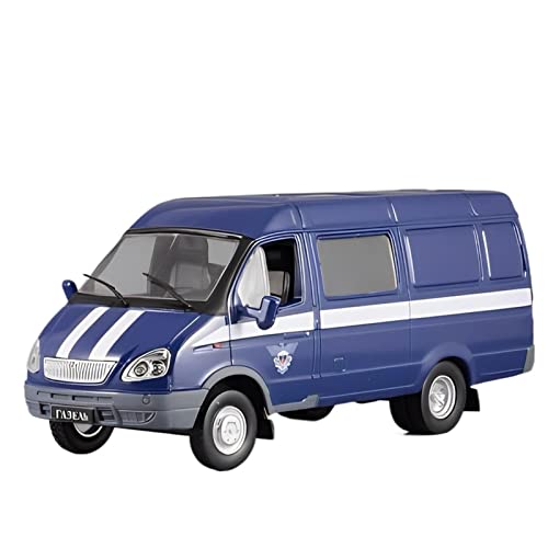 1 43 Für GAZ 2705 Geschäftsauto Legierung Modellauto Erwachsene Sammlerstücke Souvenir Display Ornament Druckgussmodelle Motorfahrzeuge(Blau) von DUEVEL