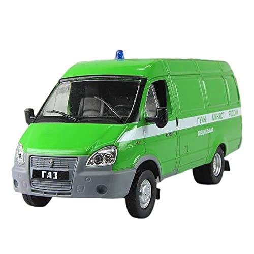 1 43 Für GAZ 2705 Geschäftsauto Legierung Modellauto Erwachsene Sammlerstücke Souvenir Display Ornament Druckgussmodelle Motorfahrzeuge(Grün) von DUEVEL