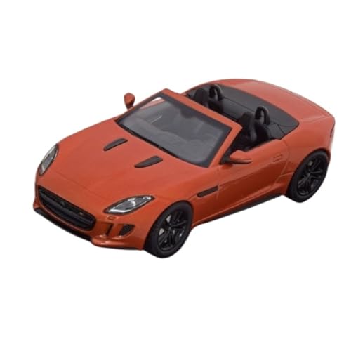 1 43 Für Jaguar F-Type V8-S 2013 IXO Legierung Cabrio Auto Modell Ornament Druckgussmodelle Motorfahrzeuge von DUEVEL
