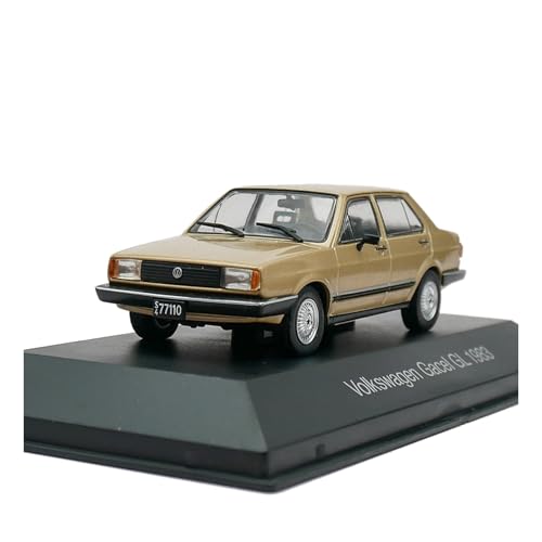 1 43 Für Volkswagen Gacel GL 1983 Legierung Auto Modell Kit Metall Spielzeug Auto Skala Fahrzeug Sammlung Druckgussmodelle Motorfahrzeuge von DUEVEL