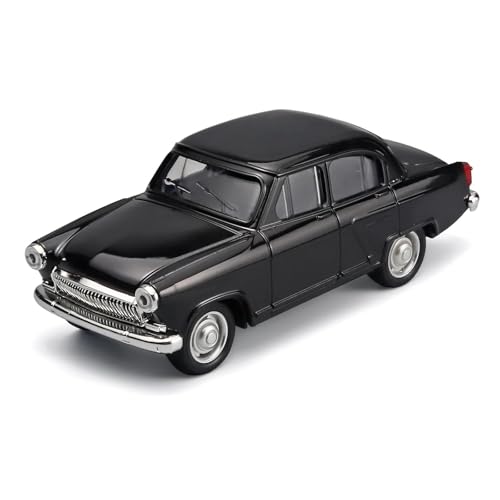 1 43 Für Wolga GAZ-21 Legierung Auto Modell Simulation Sammeln Hobby Spielzeug Geschenke Klassische Fahrzeug Desktop Dekorationen Druckgussmodelle Motorfahrzeuge(Schwarz) von DUEVEL