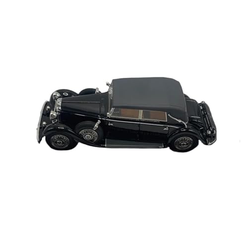 1 43 für maßstabsgetreues Resin-Modellauto 290 W18 Lang Cabriolet B/D 1933-34ve feinerte Version Fahrzeuge für Sammeln Spielzeug Druckgussmodelle Motorfahrzeuge(Schwarz) von DUEVEL
