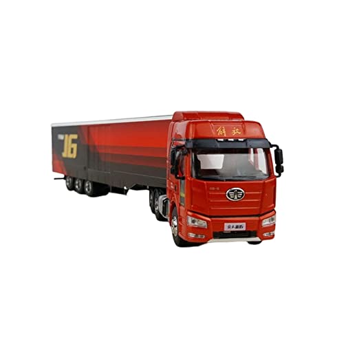 1 64 Für FAW Jiefang J6 Container Integrierte Karte J6 Alloy Truck Model Collection Dekoration Geschenk Druckgussmodelle Motorfahrzeuge von DUEVEL