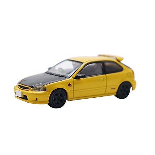 1 64 Für Honda Civic EK9 Druckgusslegierung Simulation Automodell Geschenk Souvenir Statische Verzierung Druckgussmodelle Motorfahrzeuge von DUEVEL
