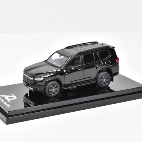 1 64 Für LC300 JA300WC Arscale Druckguss-Simulatorauto Erwachsene Sammlerstücke Statische Ornamente Spielzeug Druckgussmodelle Motorfahrzeuge(Schwarz) von DUEVEL