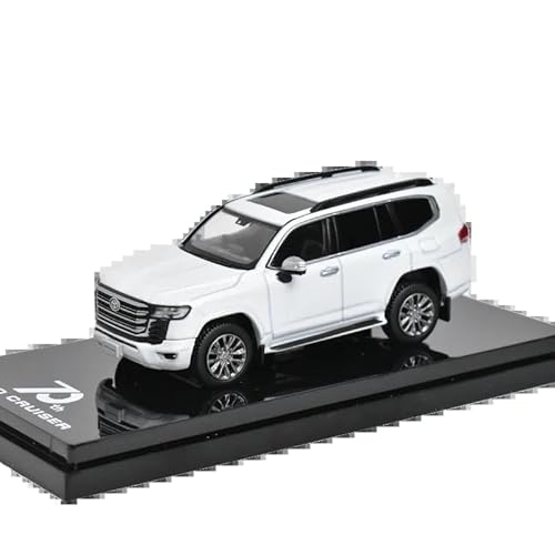 1 64 Für LC300 JA300WC Arscale Druckguss-Simulatorauto Erwachsene Sammlerstücke Statische Ornamente Spielzeug Druckgussmodelle Motorfahrzeuge(White) von DUEVEL