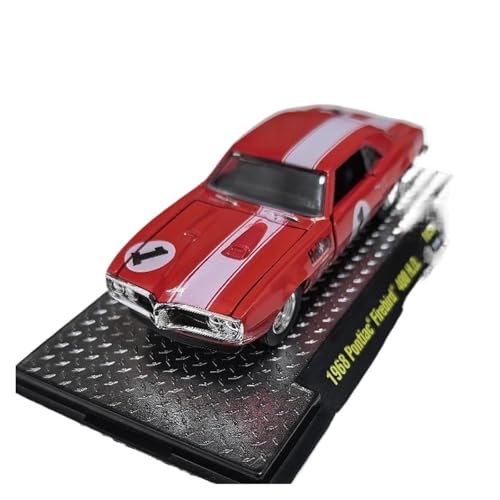 1 64 Für M2 Diecast Alloy 1968 Pontiac Firebird 400 Toys Cars Model Classics Adult Collection Statische Anzeige Druckgussmodelle Motorfahrzeuge von DUEVEL