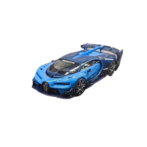 1 64 Für Maßstab 190 Druckgussmetall VGT Bugatti Vision GT Supercar Legierungsmodell Classic Collection Souvenir Display Druckgussmodelle Motorfahrzeuge(Blau) von DUEVEL