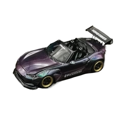 1 64 Für Mazda Verfärbung Lila Öffnendes Harz Automodell Sammlerornament Geeignet Als Geschenk Druckgussmodelle Motorfahrzeuge von DUEVEL