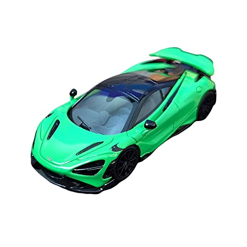 1 64 Für McLaren 765LT Mintgrün Legierung Simulation Modellauto Mode Erwachsene Sammlung Display Druckgussmodelle Motorfahrzeuge von DUEVEL