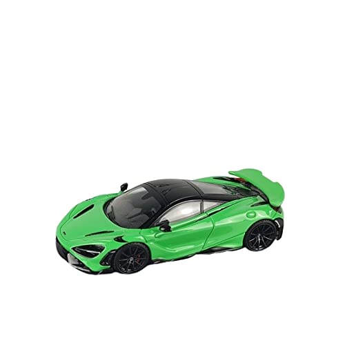 1 64 Für McLaren 765LT Sportwagen Legierung Simulation Modellauto Erwachsene Sammlung Ornamente Display Druckgussmodelle Motorfahrzeuge(Grün) von DUEVEL