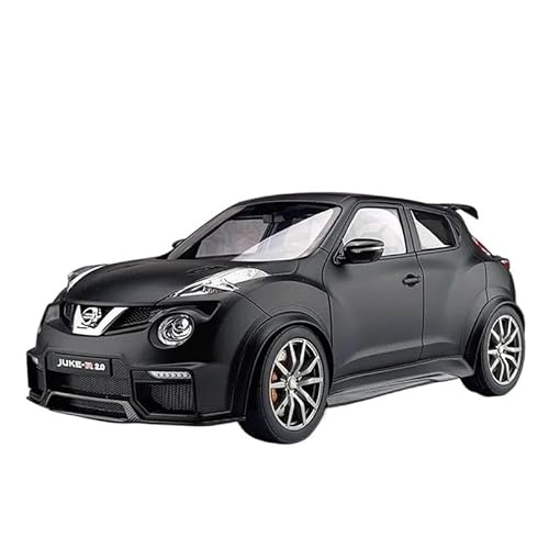 1 64 Für Nissan Juke R SUV Legierung Diecast Metall Spielzeug Fahrzeug Simulation Miniatur Sammlung Druckgussmodelle Motorfahrzeuge(Schwarz) von DUEVEL