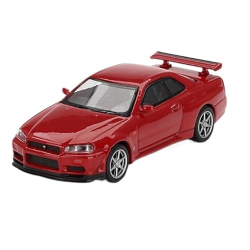 1 64 Für Nissan Skyline GTR R34 Rot Legierung Auto Modell Statische Anzeige Geeignet Als Geschenk Für Kinder Druckgussmodelle Motorfahrzeuge 1 64 Für Nissan Skyline GTR R34 Rot Legierung Auto Modell Statische Anzeige Geeignet Als Geschenk Für Kinder Druckgussmodelle Motorfahrzeuge von DUEVEL