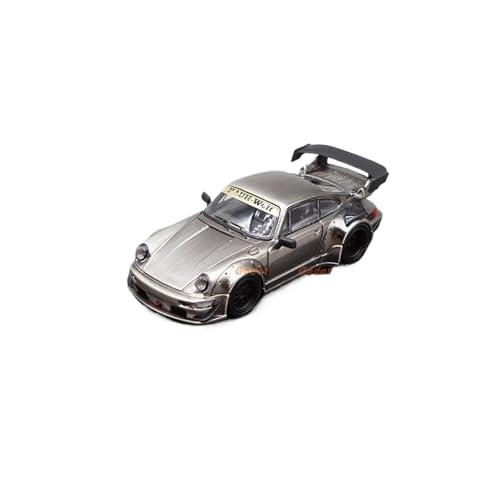 1 64 Für Porsche 964 Aus Druckgusslegierung Spielzeug Sportwagen Klassiker Nostalgie-Souvenir Statische Anzeige Druckgussmodelle Motorfahrzeuge(Gray) von DUEVEL