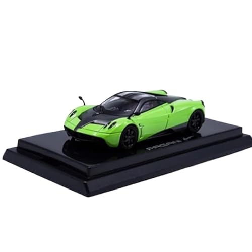 1 64 Für ScaleDie Gussmetall Huayra BC Version Sportwagen Legierung Serie Modell Erwachsene Sammlung Statische Anzeige Druckgussmodelle Motorfahrzeuge(Grün) von DUEVEL