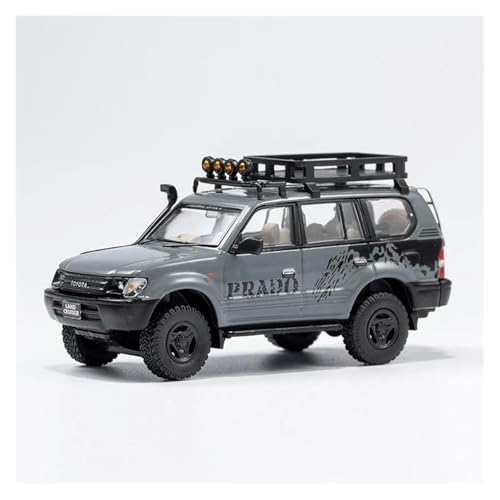 1 64 Für Toyota Land Cruiser Prado 90 Modellauto Aus Druckgusslegierung. Serie Von Sammlerornamenten Druckgussmodelle Motorfahrzeuge(Grün) von DUEVEL