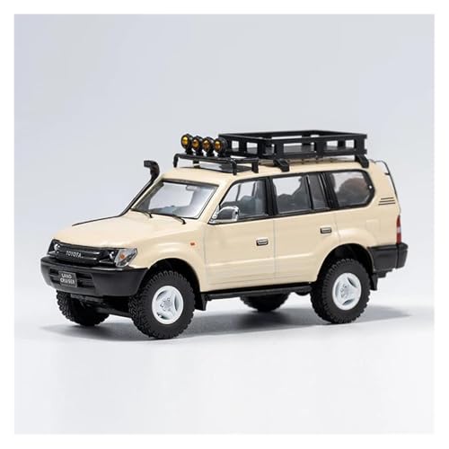 1 64 Für Toyota Land Cruiser Prado 90 Modellauto Aus Druckgusslegierung. Serie Von Sammlerornamenten Druckgussmodelle Motorfahrzeuge(Yellow) von DUEVEL