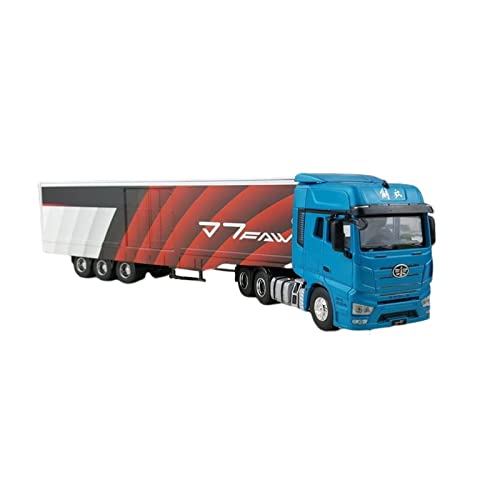 DUEVEL 1 64 Passend Für FAW Jiefang J7 Container Container Integrierte Karte Truck Alloy Model Collection Dekoration Druckgussmodelle Motorfahrzeuge(C) von DUEVEL