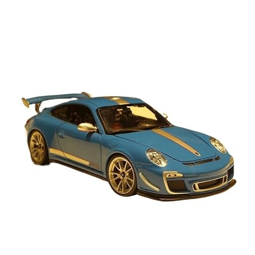 1:18 Für Druckguss-Sonderedition Porsche 911 Automodell GT3-Legierung Sportwagenmodell-Sammlungsdisplay Für Enthusiasten Druckgussmodelle Motorfahrzeuge(Blue 1) von DUEVEL
