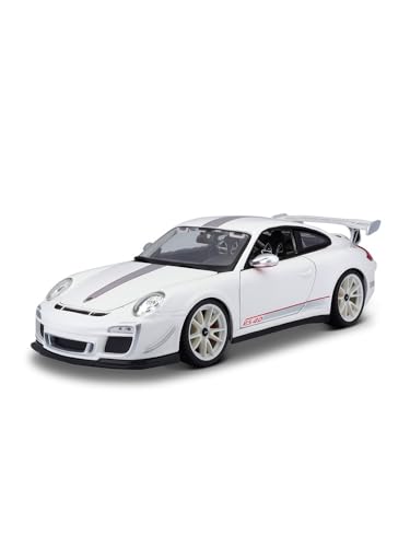 1:18 Für Druckguss-Sonderedition Porsche 911 Automodell GT3-Legierung Sportwagenmodell-Sammlungsdisplay Für Enthusiasten Druckgussmodelle Motorfahrzeuge(White) von DUEVEL