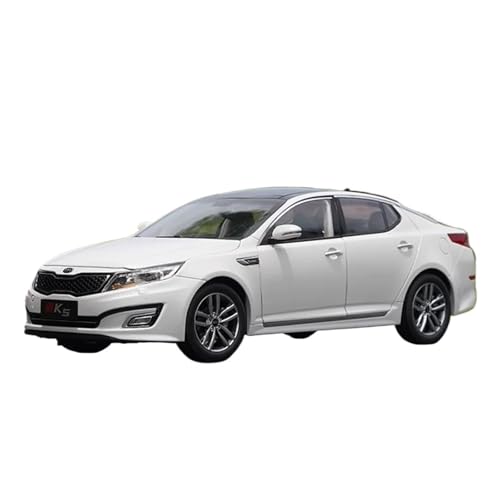 1:18 Für Kia K5 2015 Legierung Auto Modell Simulation Druckguss Spielzeug Erwachsene Jungen Sammlerstück Druckguss Modell Druckgussmodelle Motorfahrzeuge(White) von DUEVEL