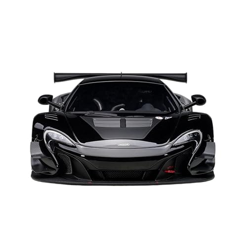 1:18 Für McLaren 650S GT3 Weiß Limousine Fahrzeug Modell Spielzeug Sammlung Geschenk Erwachsene Hobby Druckgussmodelle Motorfahrzeuge(Schwarz) von DUEVEL